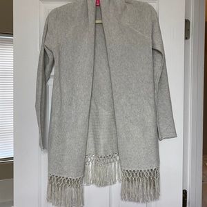 Lilly Pulitzer Tatum Long Fringe Hem Cardigan